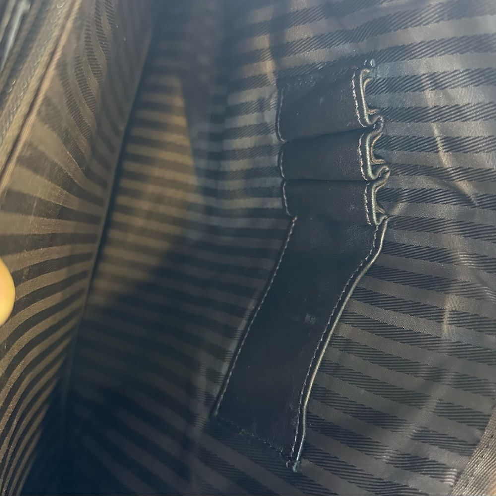 Tumi Brown Nylon and Leather Tote Bag - Picture 11 of 13